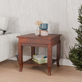 Alma End Table (Mahogany)