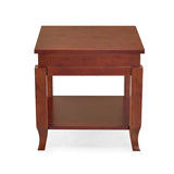 Alma End Table (Mahogany)