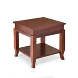 Alma End Table (Mahogany)