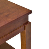 Alma End Table (Mahogany)